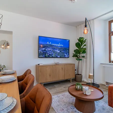 Königseiche I Sauna I Old Town I 6p Apartment Schwarzenberg/Erzgebirge